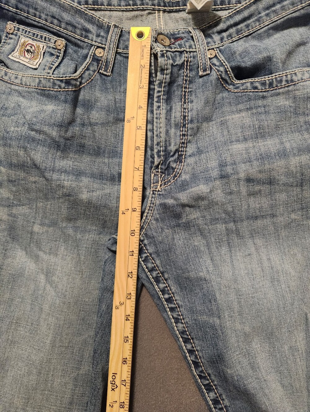 Cinch Jeans Men Size 34x34 Blue Bootcut Western Relaxed Mid Rise - Picture 4 of 10